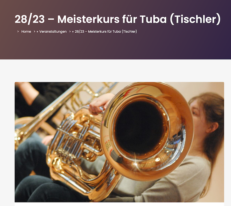 Deutsches Tubaforum Interessenvereinigung der Spielerinnen und